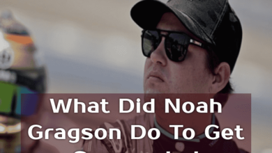 Reason for Noah Gragson's Suspension